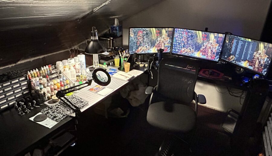 Finally have my own space to myself to permanently house my hobbies