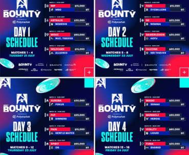BLAST Bounty Summer 2026 matchups and schedule out