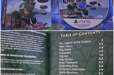Took a year and 3 months but it was worth the wait! Look at that full color, thick manual! Rock it games knows what’s up!