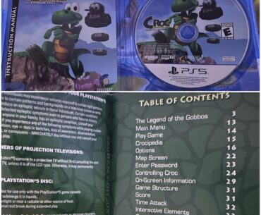 Took a year and 3 months but it was worth the wait! Look at that full color, thick manual! Rock it games knows what’s up!