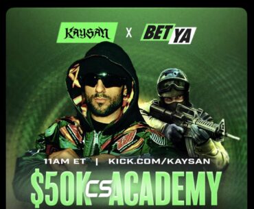$50k CS2 Academy Showdown hosted by Kaysan