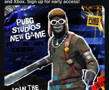 WARNING: Phishing attempt targeting PUBG console players