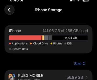 PUBG Storage