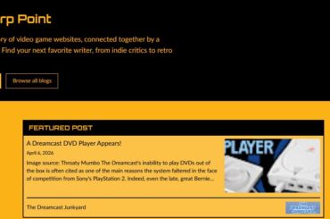 Warp Point: A Web Ring For Gaming Sites Built For 2026