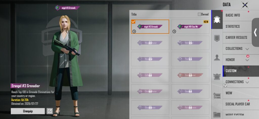 How to change region title?