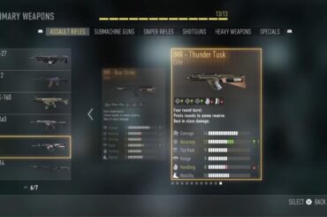[AW] If you’ve played Advanced Warfare back in the day, you probably know the IMR. Its most popular variants were the Impact & Boar Strike. But there’s another IMR variant that isn’t really talked about in the community. The IMR Thunder Tusk.