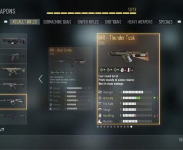 [AW] If you’ve played Advanced Warfare back in the day, you probably know the IMR. Its most popular variants were the Impact & Boar Strike. But there’s another IMR variant that isn’t really talked about in the community. The IMR Thunder Tusk.