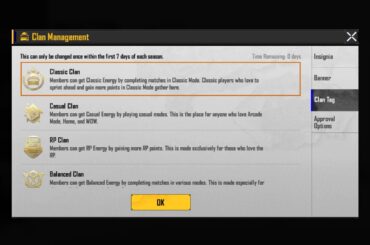I have a question related to clans