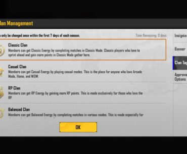 I have a question related to clans