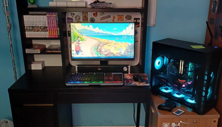 Where should I put LED on my desk? Can you give me advice?