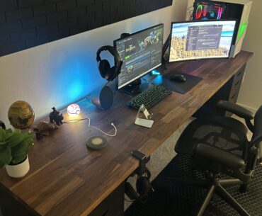 My work from home and gaming setup.