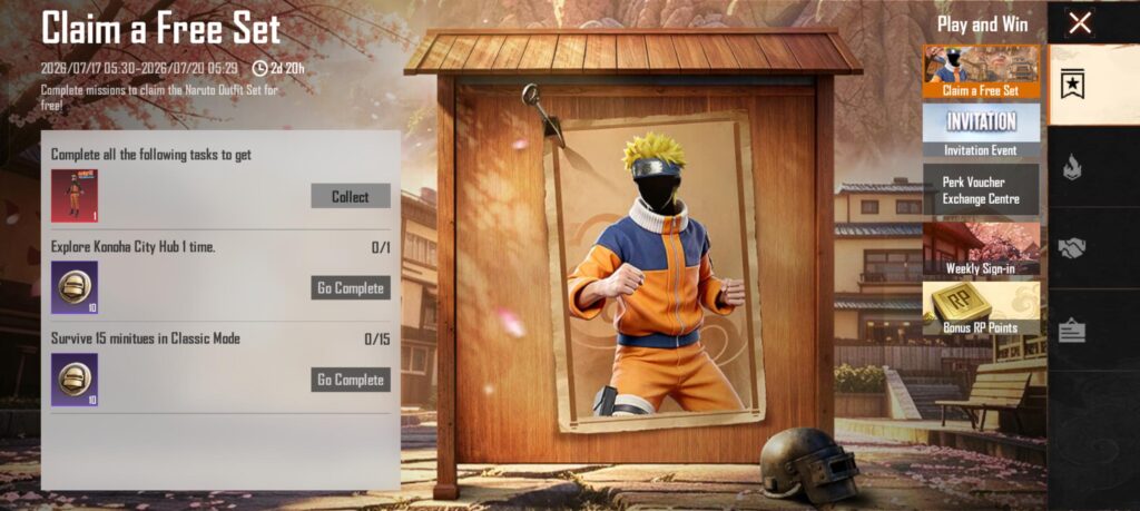 Is the any similar mission in global pubg?