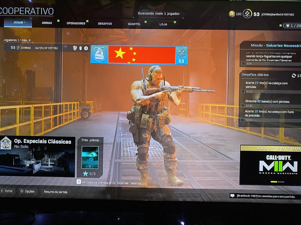 Is there anyone who can help me in co-op mode? I want to get a skin for the AK-47; I'm playing solo and just started playing last week.
