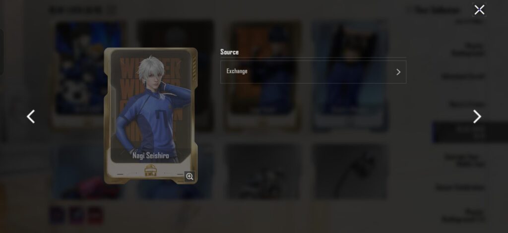 Help with a Blue Lock Caard