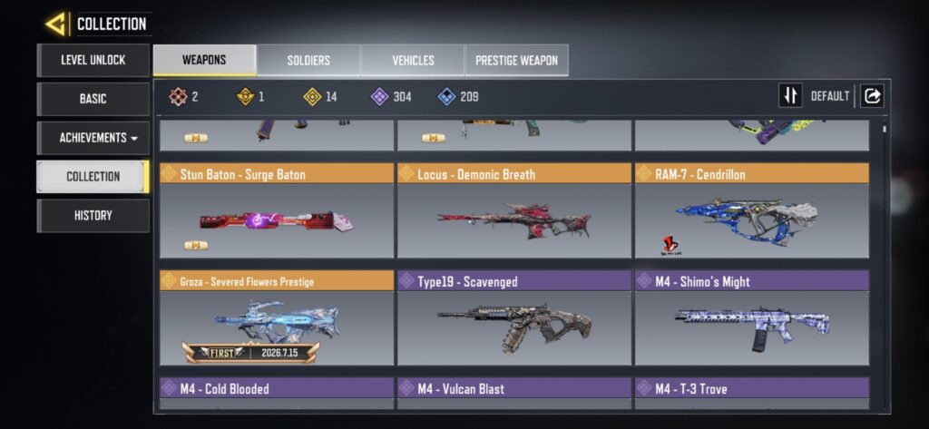 Does this mean I’m the first to get the groza?