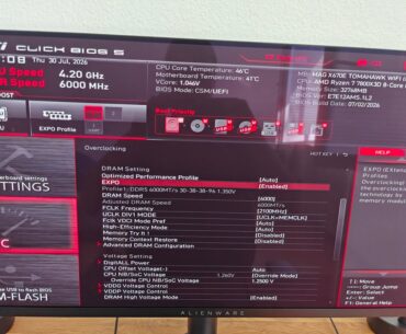 2 x 16GB DDR5 CL30 6000 Hynix M-Die RAM tuning