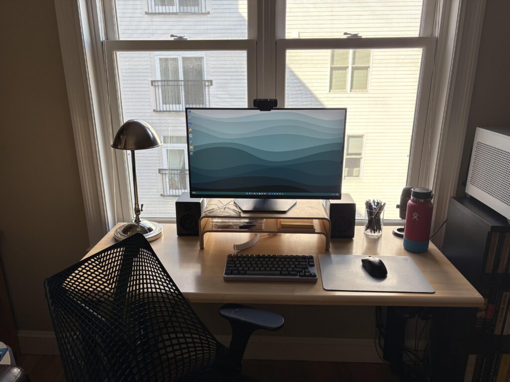 My small desk setup