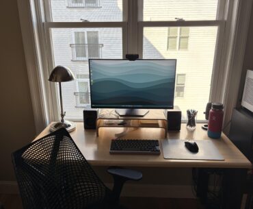 My small desk setup