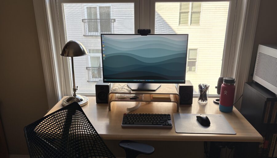 My small desk setup
