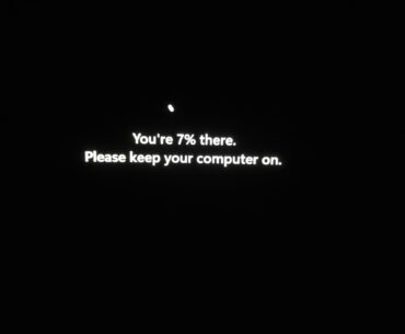 My house had a millisecond power cut and my PC turned off, we were still inside the zone and could back but my PC decided it was a great moment to update Windows ...