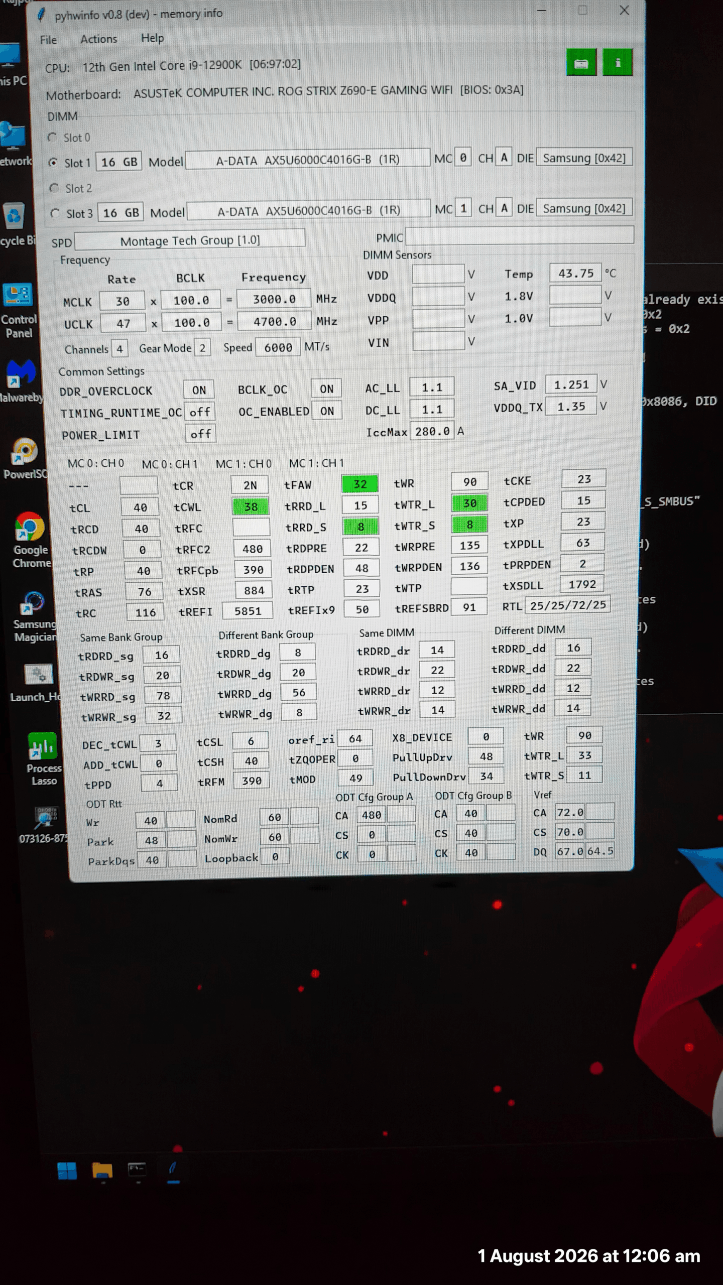 XMP Crashing Please Help XMP Crashing Please Help