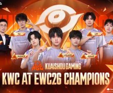KUAISHOU GAMING WINS AT THE HONOR OF KINGS WORLD CUP AT ESPORTS WORLD CUP 2026 AS PACKED GLOBAL ESPORTS SEASON HITS FULL SWING