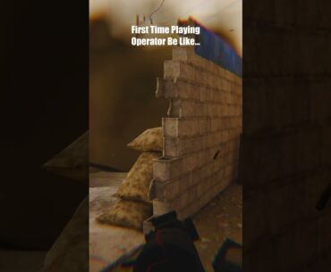 First Time Playing Operator Be Like #gaming #fps #relatable
