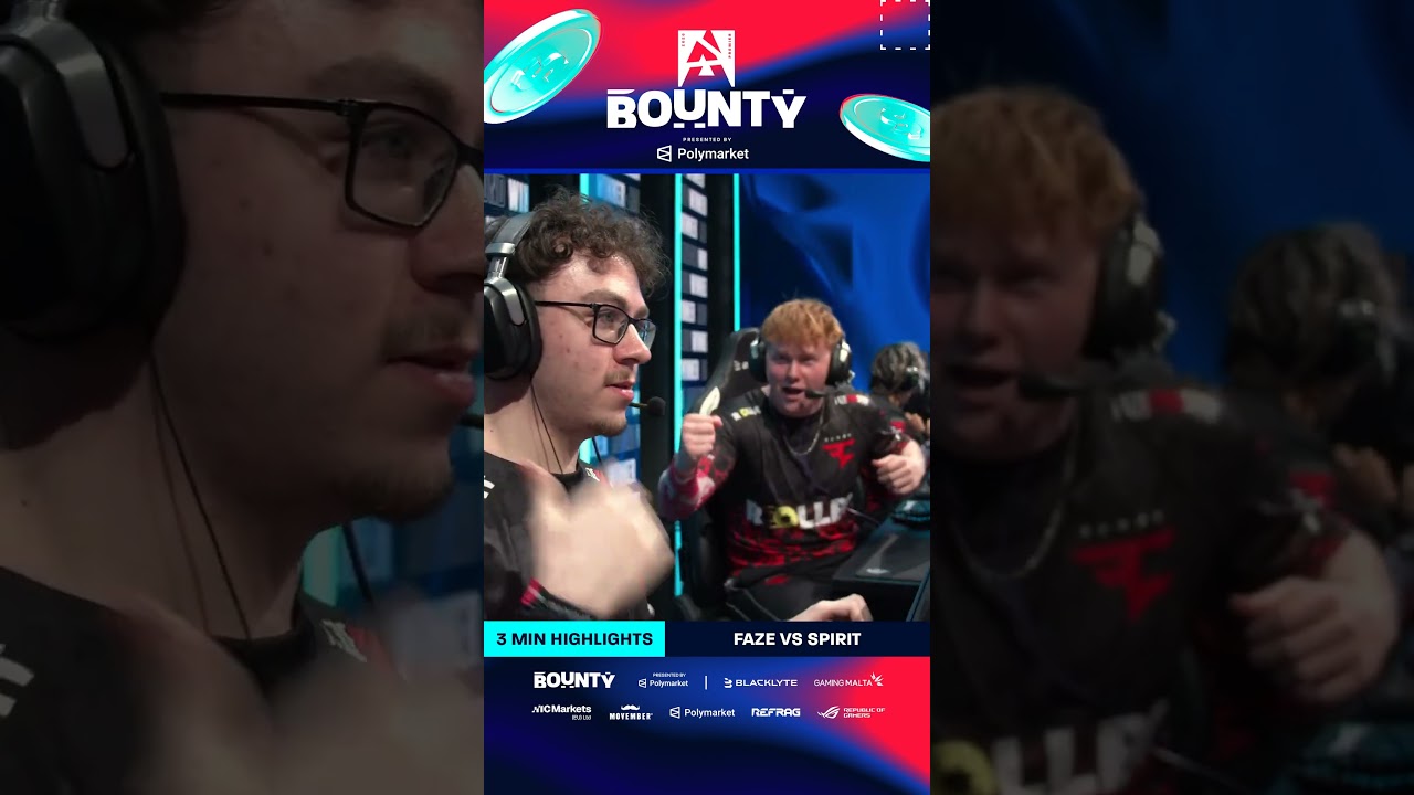 @TeamSpiritCS vs @FaZeEsports 🔥 | 3 Minute Highlights – BLAST Bounty Malta 2026 Season 2 @TeamSpiritCS vs @FaZeEsports 🔥 | 3 Minute Highlights - BLAST Bounty Malta 2026 Season 2