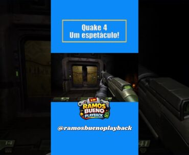 Quake 4 no PC #Quake4 #RetroFPS #FPSGames #RetroGaming #Quake #videogames #gaming