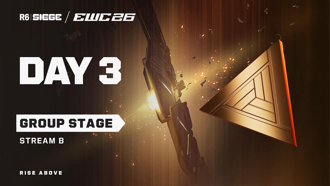 R6 Siege at EWC 26 – Day 3 – Group Stage – Stream B R6 Siege at EWC 26 - Day 3 - Group Stage - Stream B