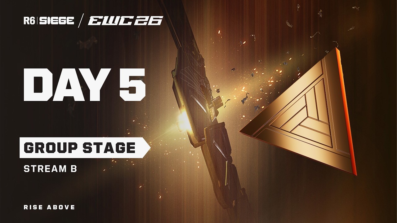 R6 Siege at EWC 26 – Day 5 – Group Stage – Stream B R6 Siege at EWC 26 - Day 5 - Group Stage - Stream B
