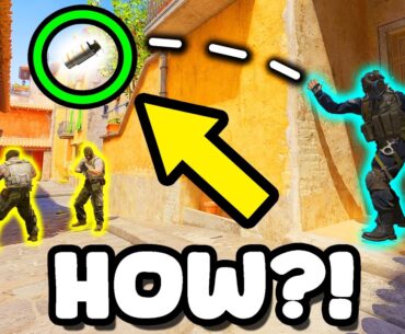 RAREST 0.001% NADE MOMENTS! - CS2 BEST MOMENTS #176