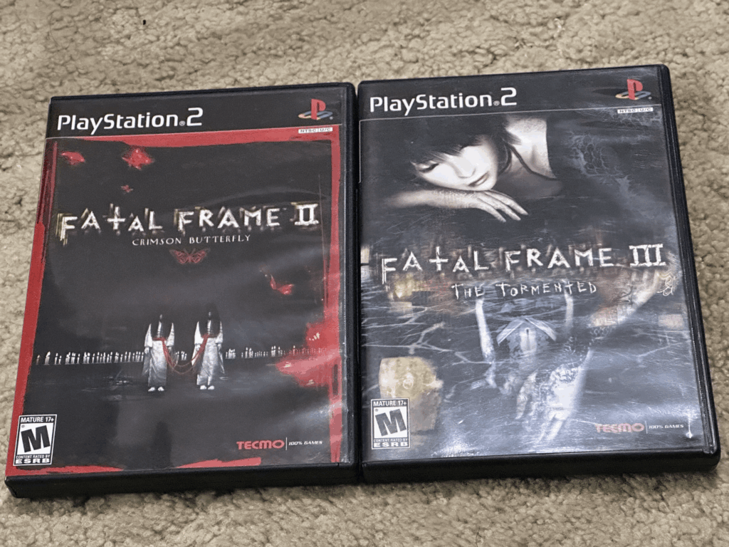 I started collecting PS2 games and started with my two favourite horror games of all time.