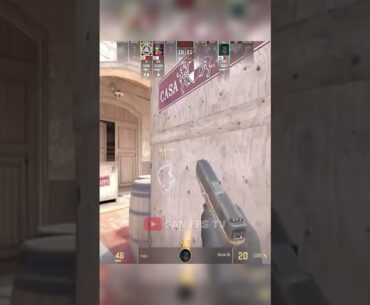 May mắn 100 nhưng AIM bằng 0 #shorts #cs2 #gaming