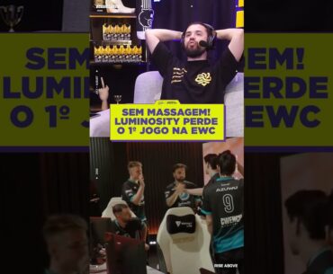 O lendário time da Luminosity não começou bem na EWC...