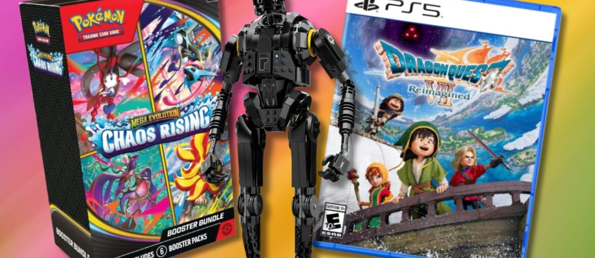 Today’s Top Deals: Pokémon TCG Chaos Rising Booster Bundle, AMD Ryzen 7 9800X3D CPU, and DOOM The Dark Ages for PC