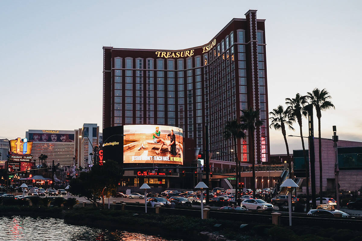 Treasure Island casino offers $200 in free slot play | Inside Gaming | Business Treasure Island casino-hotel, seen on Friday, Feb. 16, 2024, in Las Vegas. (Madeline Carter/Las ...