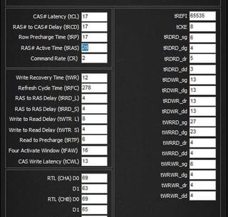 An old CPU and old RAM, perfect for fun tuning. 7700k B die A0.
