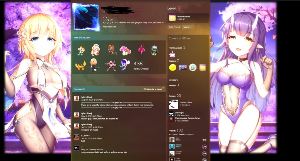 So is everyone with this kind of profile just toxic af? Seems like most manchildren have this.