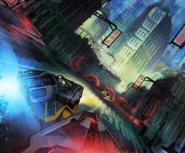 WipEout 2048 art, by Darren Douglas