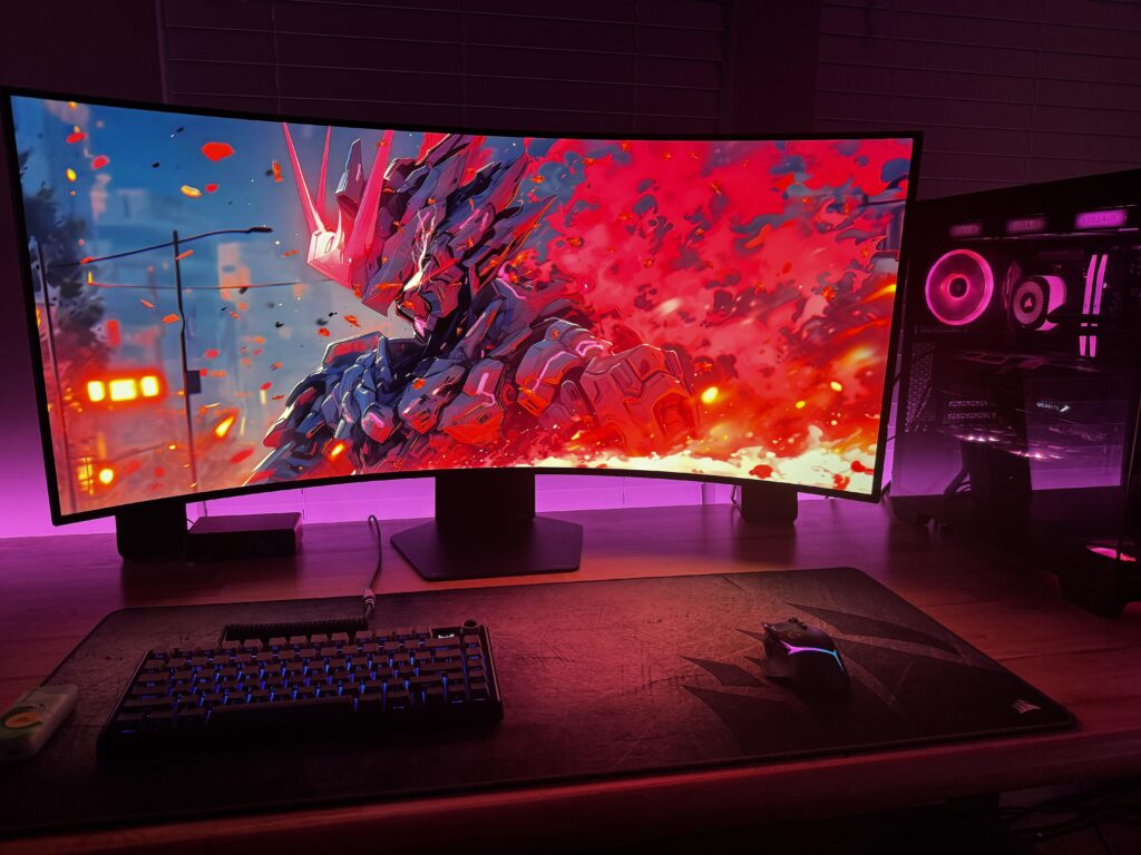 Upgraded the monitor