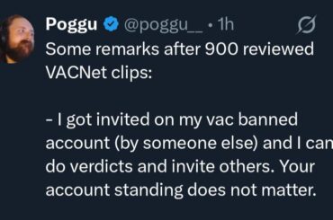 The account standing doesn't matter in the  new overwatch system  to become a judge