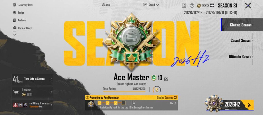 Will any good players helpe with just one promotion match