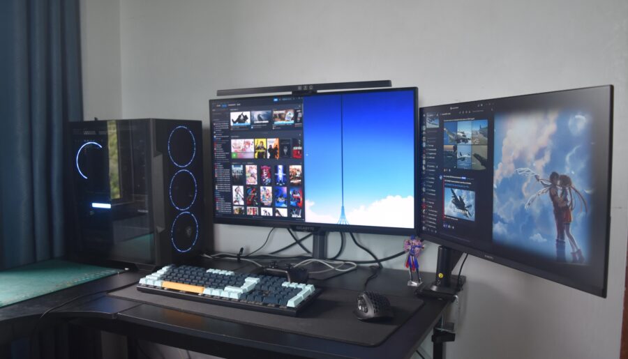 Very simple setup, but the one I’ll be happy with for years to come.