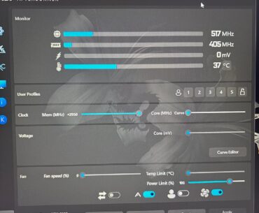 is this dangerous for a 5080 OC overclock plus undervolt(im new)