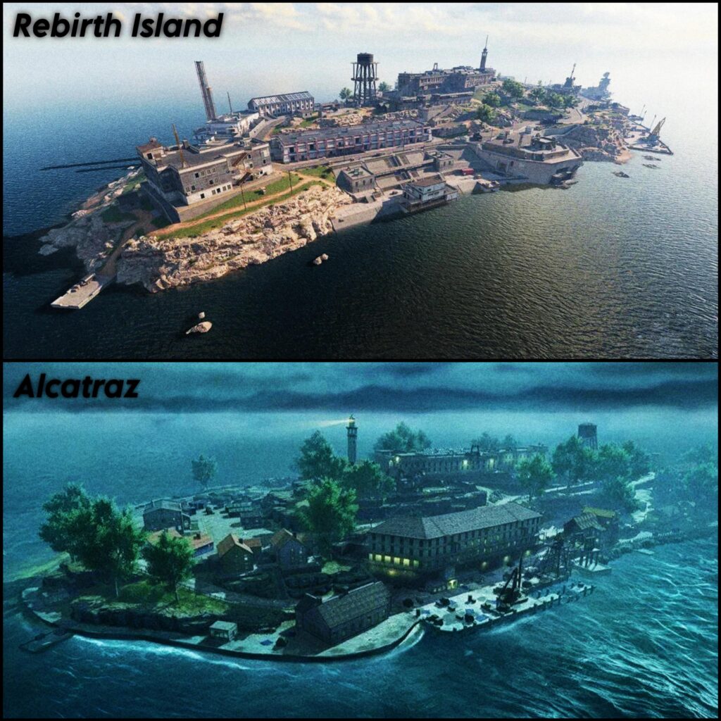 Rebirth Island and Alcatraz, which one is your favorite?🤔