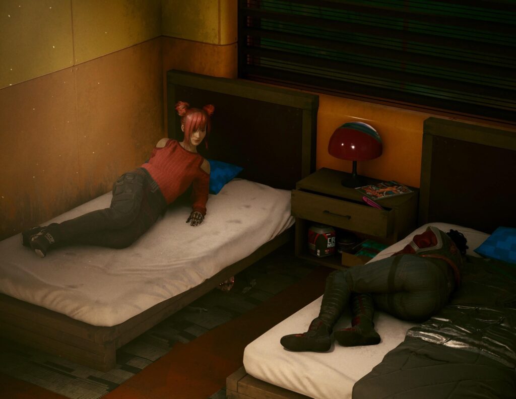 First Night with Panam (Ignore the Monster under my bed)