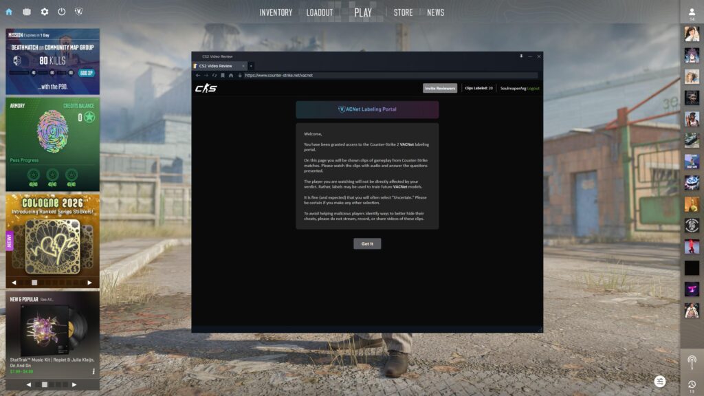 Someone already got invited to VACnet Someone already got invited to VACnet