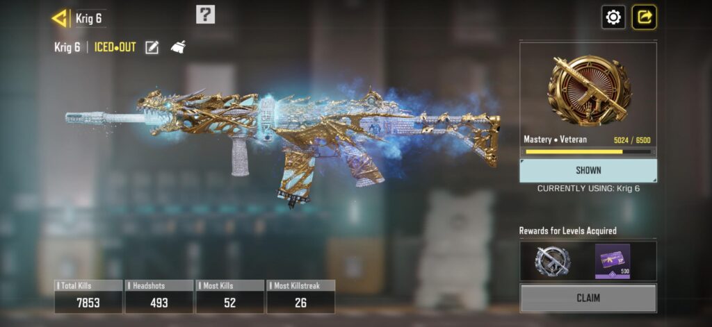 What mythic weapon should I get next?