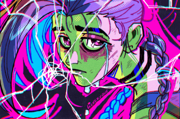 League of Legends - Jinx Fanart (by me)